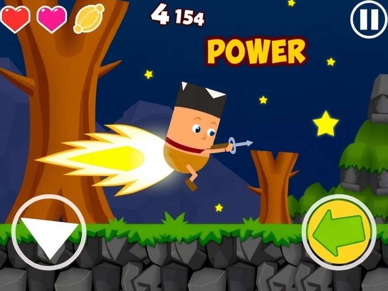 Speedy Ginger Warrior Power-ups